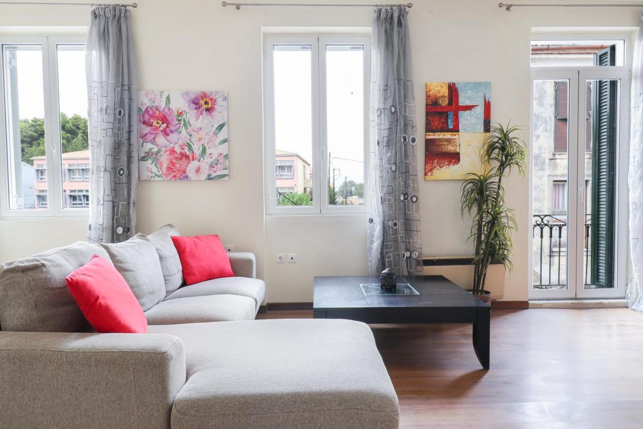 Down Town Apartment By Corfuescapes Corfu  Eksteriør bilde